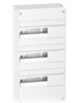 Resi9 - Coffret en saillie Blanc (RAL 9003)- 3 rangées de 13 modules SCHNEIDER ELECTRIC - à Vaux Le Penil 77